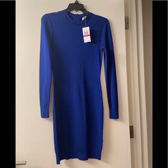 Michael Kors Logo Long sleeve Trim dress - Picture 14 of 14